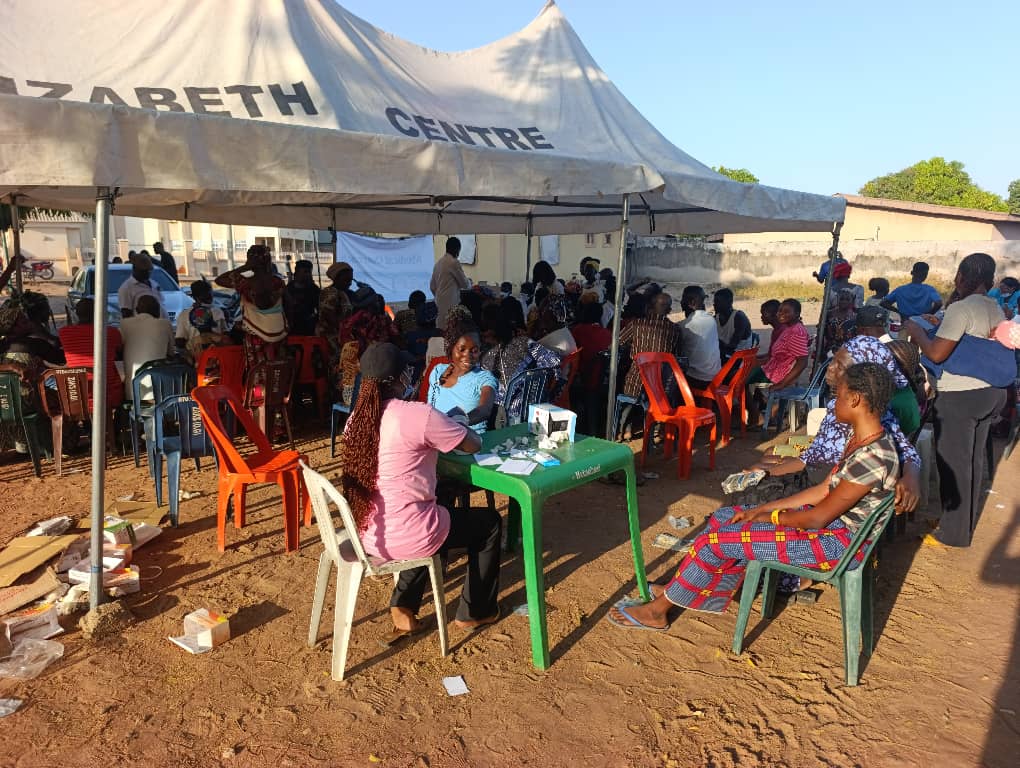 Cross section at the health outreach